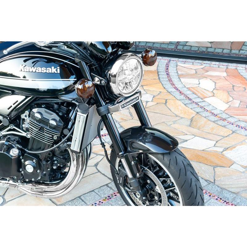 ARCHI アーキ FRPフロントフェンダー 黒ゲル Z900RS : 淡路二輪 ARCHI アーキ FRPフロントフェンダー 黒ゲル Z900RS : 淡路二輪