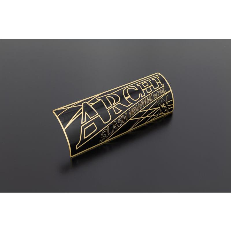 ARCHI アーキ サイレンサーエンブレム 「ARCHI」真鍮 Z900RS/CAFE