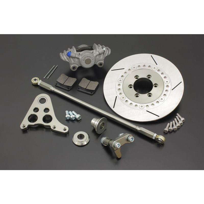 車 Zシリーズ用 PMC 250mm S1 リアディスクローター キャリパーサポート
