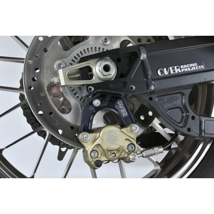 OVER オーバー Rキャリパーサポート ブレ2P(カニ)用 ブラック Z900RS