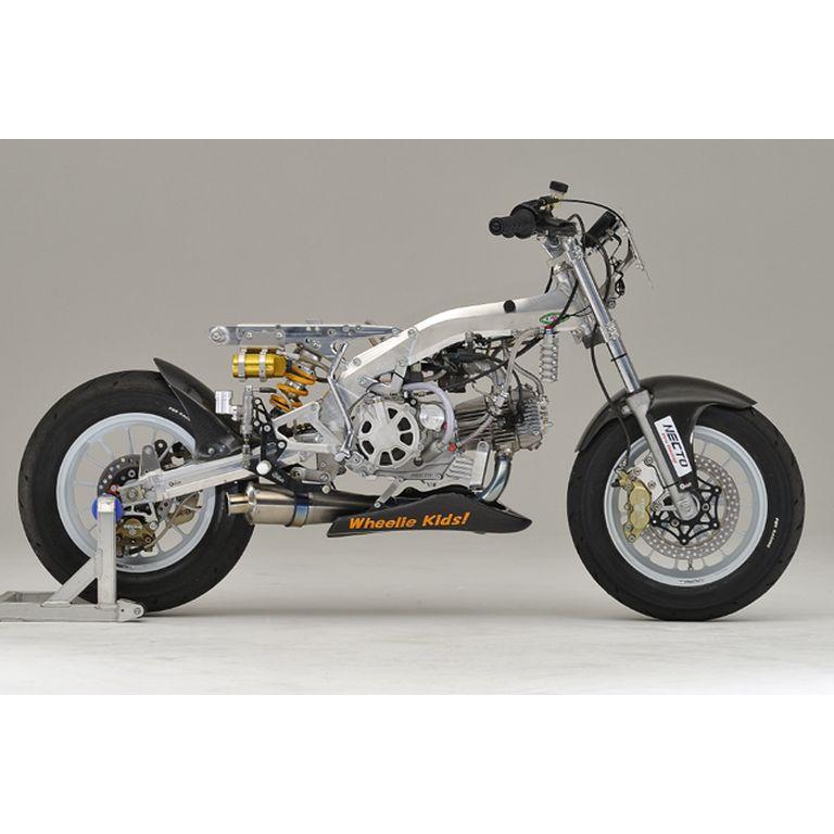 【Gクラフト】モンキー☆ゴリラ☆12cmロング☆モノショック☆スイングアーム Gcraft ジークラフト GC-019用モノショックスイングアームSTDスタビ付+