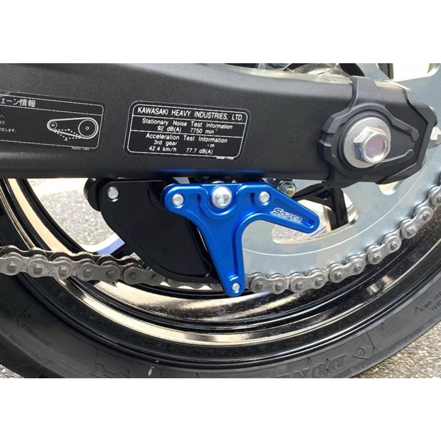 SNIPER スナイパー レーシングスタンドフック 青 スプロケット