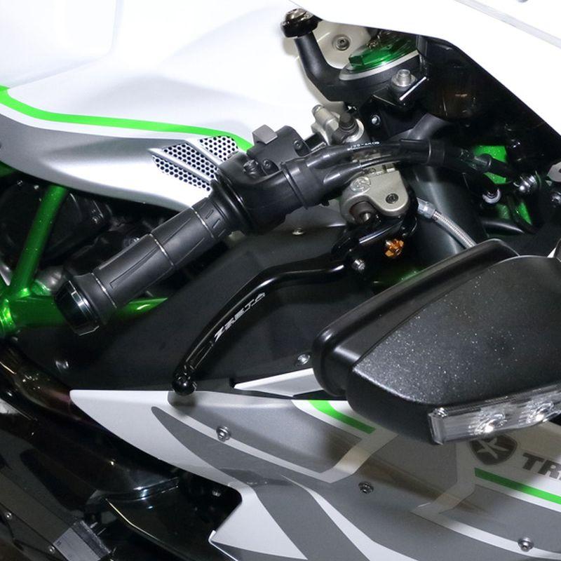 ZETA ジータ PILOT Bレバー CBR600RR/1000RR,ZX6R , ZX10R-'15 BLK｜awaji-moto-parts｜03