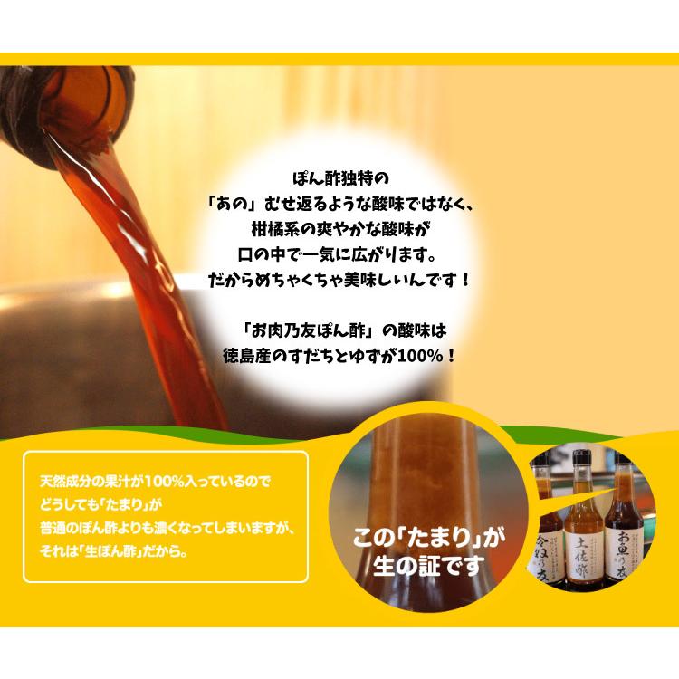 生ポン酢 お肉の友 お肉乃友 300ml 松鶴 弥栄屋商店 よ〜いドン キャンプ ベランピング 無添加 純国産 ゆずポン 産地直送 水曜どうでそう 有吉 桜井 夜会 爆買 | ブランド登録なし | 04