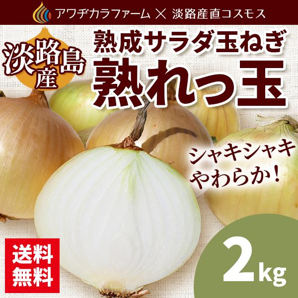 お気にいる 淡路島 熟成サラダ玉ねぎ 熟れっ玉 ２kg