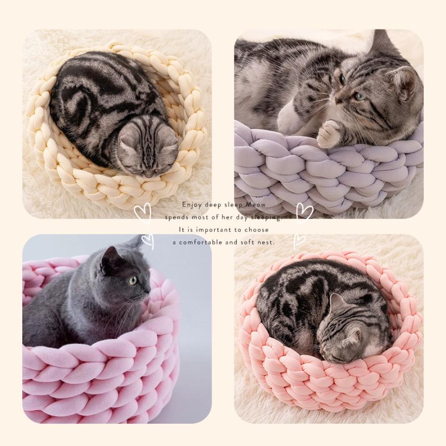 猫 ベッド ペットベッド 丸型 ふわふわ オールシーズン おしゃれ 猫 ベッド ペットベッド 丸型 ふわふわ オールシーズン おしゃれ