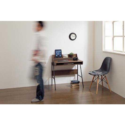 パソコンデスク ロータイプ ダークブラウン パソプリ PPR-8580 DESK-DK PCデスク 白井産業_2