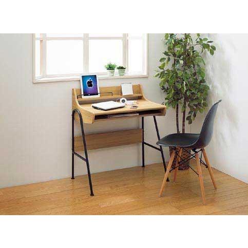 パソコンデスク ロータイプ ナチュラル パソプリ PPR-8580 DESK-NA PCデスク 白井産業_2