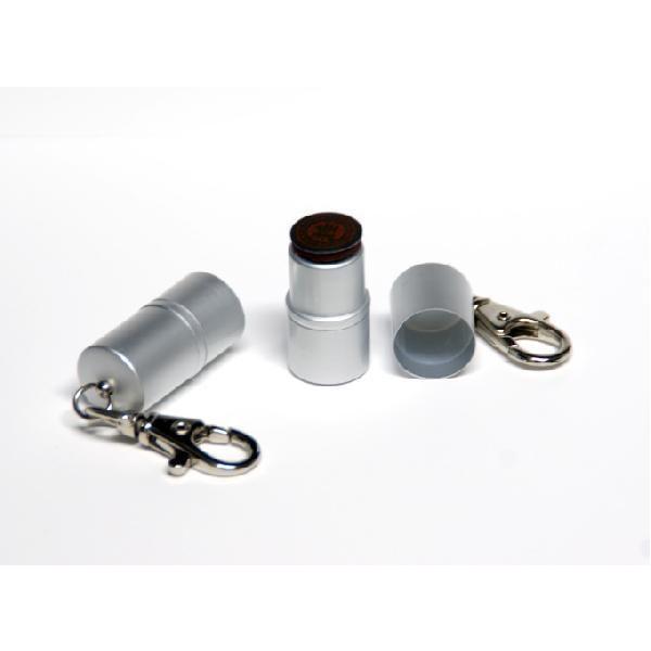 SNS通知用　スタンプ　オーダー　作成　facebook twitter mixi  LINE　STタイプ　直径12mm円　アルミ キーホルダータイプ　専用補充インク 1本付属 | デジはん | 05