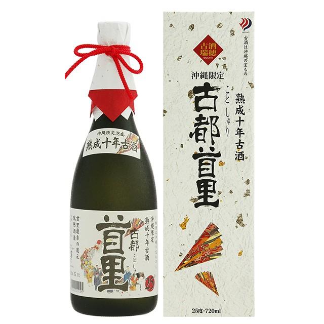 泡盛 瑞穂酒造 / 古都首里 熟成10年古酒 25度,720ml :a0028:泡盛ストリート.netヤフー店 - 通販 - Yahoo!ショッピング