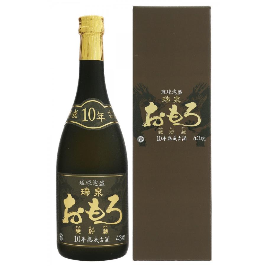 瑞泉 泡盛 古酒 瑞泉酒造 / おもろ 10年古酒 43度,720ml / 贈り物