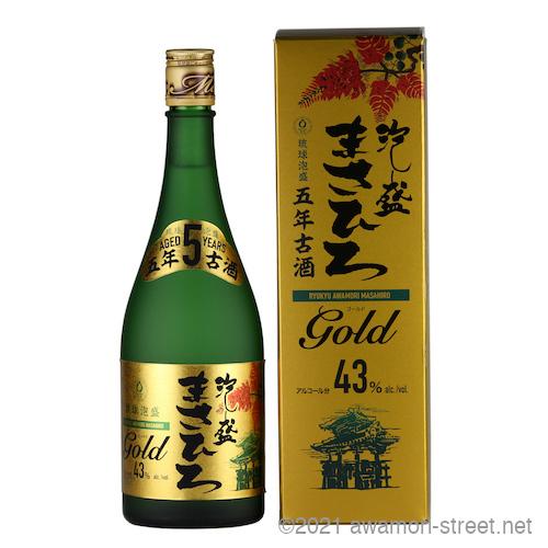 まさひろ酒造 泡盛 古酒 まさひろ酒造 / まさひろGOLD 5年古酒 43度