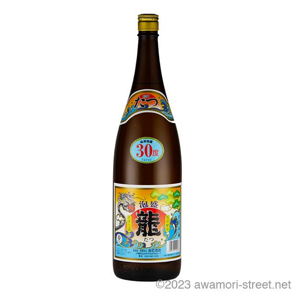 泡盛 龍 30度,1800ml / 金武酒造 : 泡盛ストリート.netヤフー店 - 通販