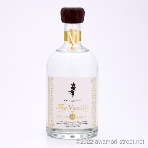 泡盛 古酒 忠孝酒造 The Vanilla 14年古酒 おちょこ付き 43度,500ml / 限定500本｜awamori-street