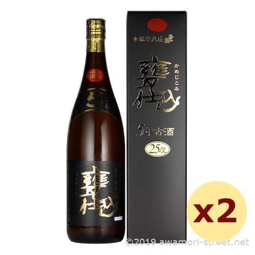 泡盛 古酒 石川酒造場 / 玉友 甕仕込 5年古酒 25度,1800ml x 2本セット