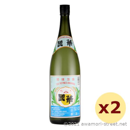 泡盛 津嘉山酒造 / 國華 43度,1800ml x 2本セット 贈り物 ギフト