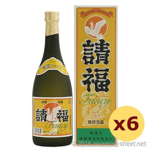泡盛 請福酒造 請福ファンシー 35度 7ml 6本セット 贈り物 お歳暮 敬老の日 家飲み H00 泡盛ストリート Netヤフー店 通販 Yahoo ショッピング