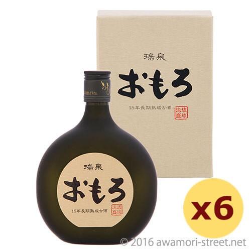 泡盛 おもろ 15年古酒 43度,720ml ×6本セット / 瑞泉酒造 贈り物