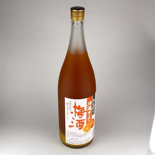 泡盛 リキュール 崎山酒造廠 / 生搾り 沖縄タンカン 梅酒 10度,1800ml x 6本セット / 送料無料　贈り物 ギフト お歳暮 お中元 敬老の日 父の日 家呑み｜awamori-street｜02