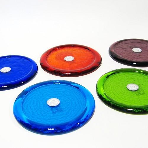 琉球ガラス 内祝い お返し 結婚祝い 引き出物 ガラスコースタ 全5色 おしゃれ カフェ 持ちやすい 菓子皿 来客用 会議 茶托 インスタ映え ホームパーティ Gl 0 泡盛地酒横丁 通販 Yahoo ショッピング