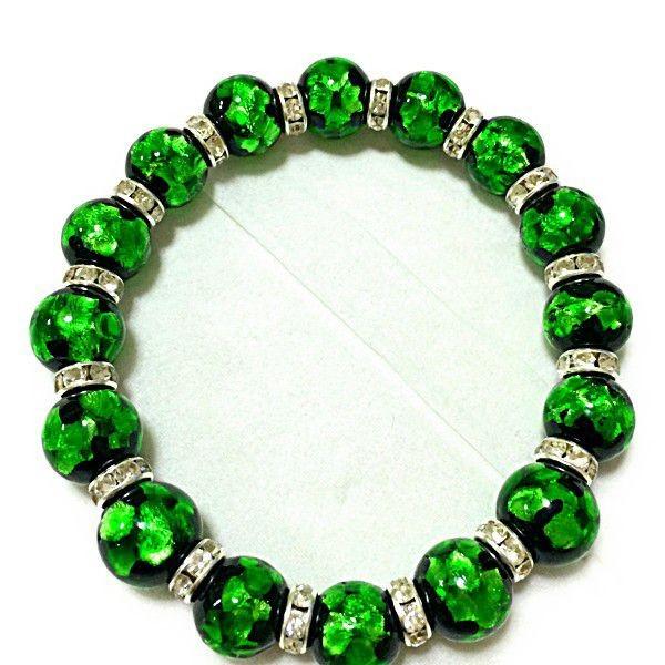 12mm玉使用 グリーンのほたる玉 ロンデル シルバー ブレスレット サイズ16cm 18cm cm ほたる石 ほたるガラス ほたる玉 ホタルガ Hotal 040 泡盛地酒横丁 通販 Yahoo ショッピング