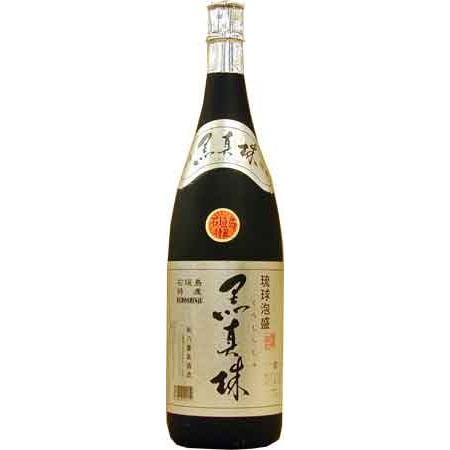 泡盛 八重泉酒造 黒真珠 43度1升瓶（1800ml） : 南西酒販 ヤフー店