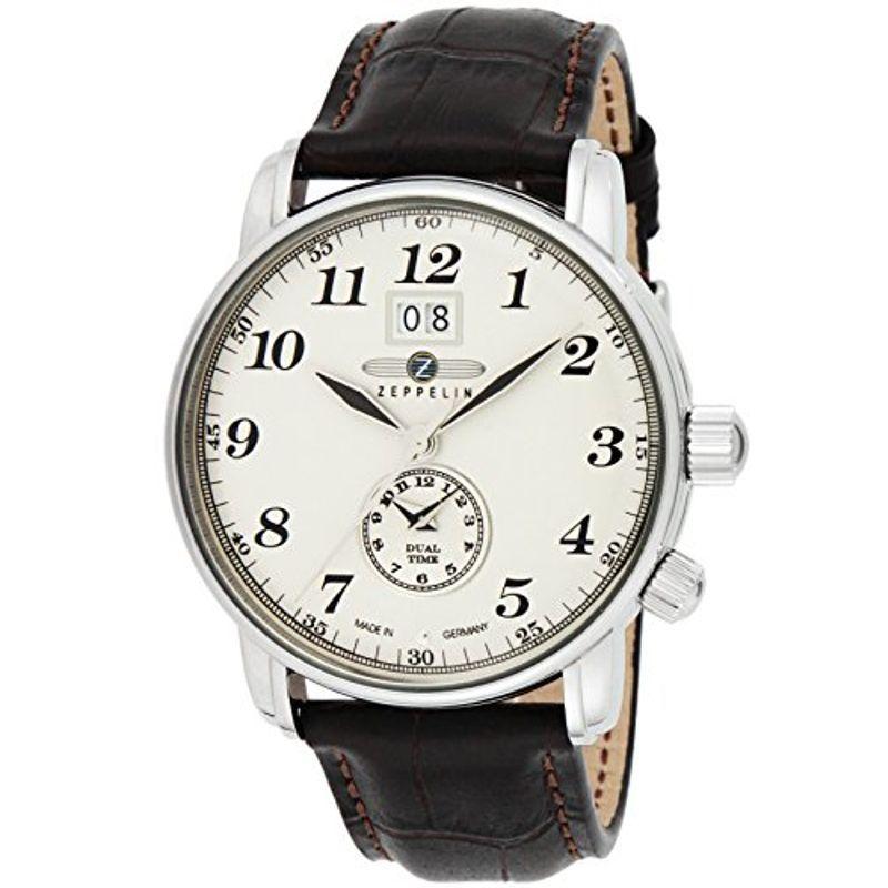 激安大特価！ Graf LZ127 腕時計 ツェッペリンZEPPELIN Zeppelin 正規輸入品 メンズ 76445 ホワイト 腕時計