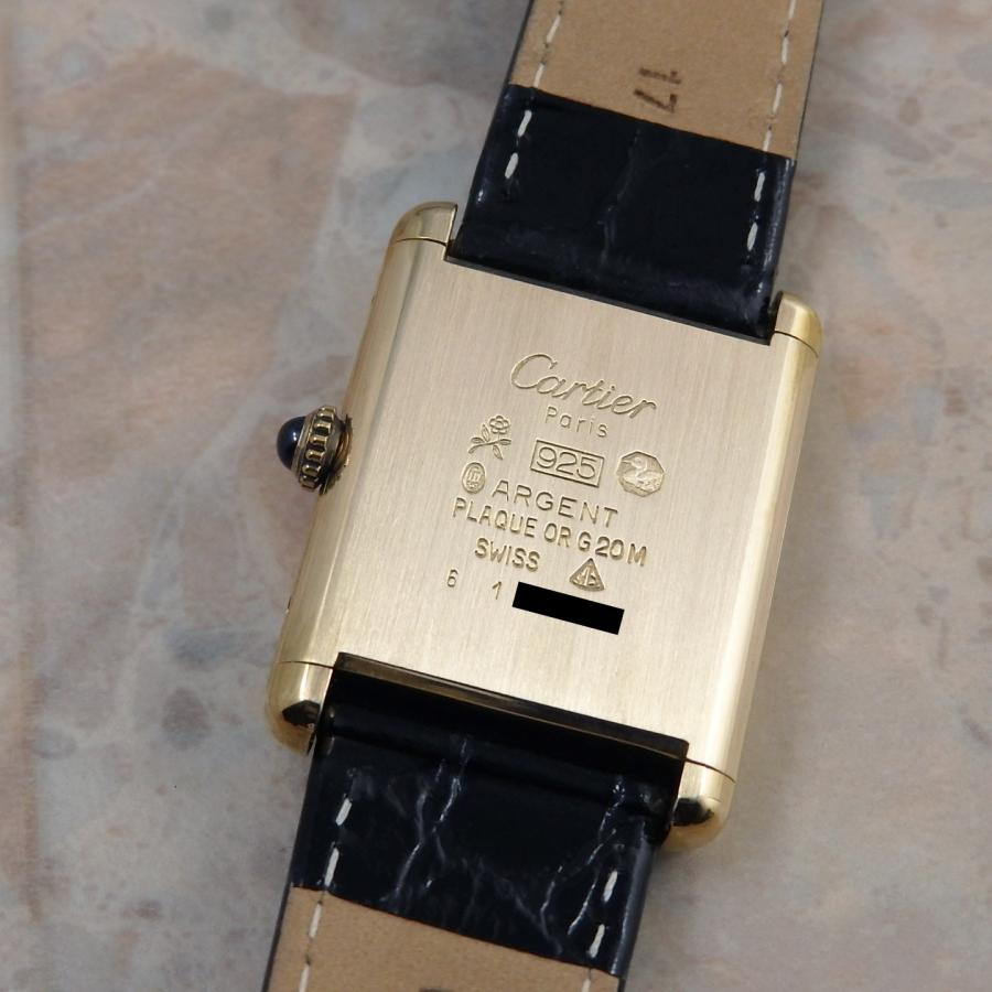 Cartier マストタンク LM アンティーク カルティエ TANK 楽天市場】【国際保証書】 カルティエ マストタンク LM 【極美品