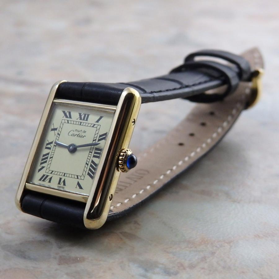 TANK(Cartier) カルティエ マストタンク SM 手巻き式 TANK(Cartier) カルティエ マストタンク SM 手巻き式