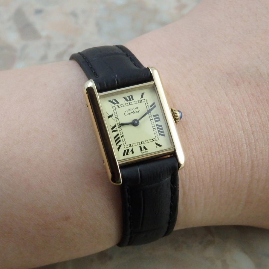 TANK(Cartier) カルティエ マストタンク SM 手巻き式 TANK(Cartier) カルティエ マストタンク SM 手巻き式
