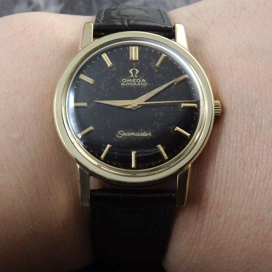 SEAMASTER オメガ オリジナル ブラックミラー ギルトダイヤル SEAMASTER オメガ オリジナル ブラックミラー ギルトダイヤル