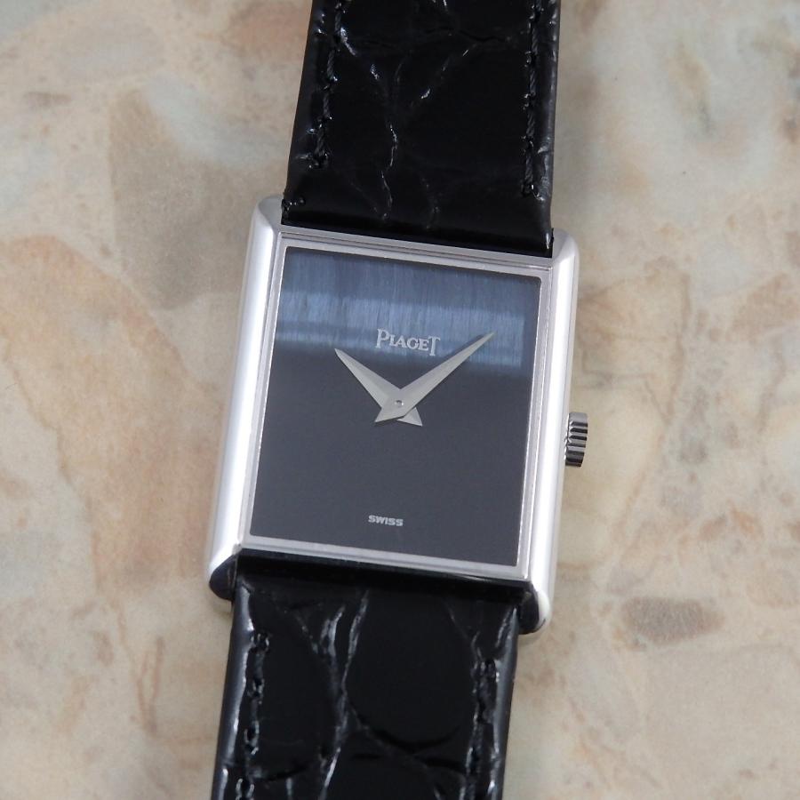 PIAGET ピアジェ レクタンギュラー 18KWG 4087 TANK フォルム PIAGET ピアジェ レクタンギュラー 18KWG 4087 TANK フォルム