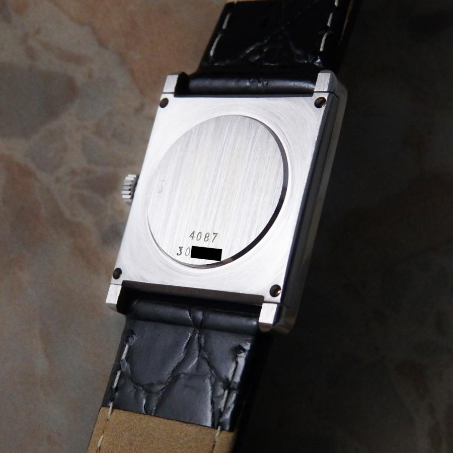 PIAGET ピアジェ レクタンギュラー 18KWG 4087 TANK フォルム PIAGET ピアジェ レクタンギュラー 18KWG 4087 TANK フォルム