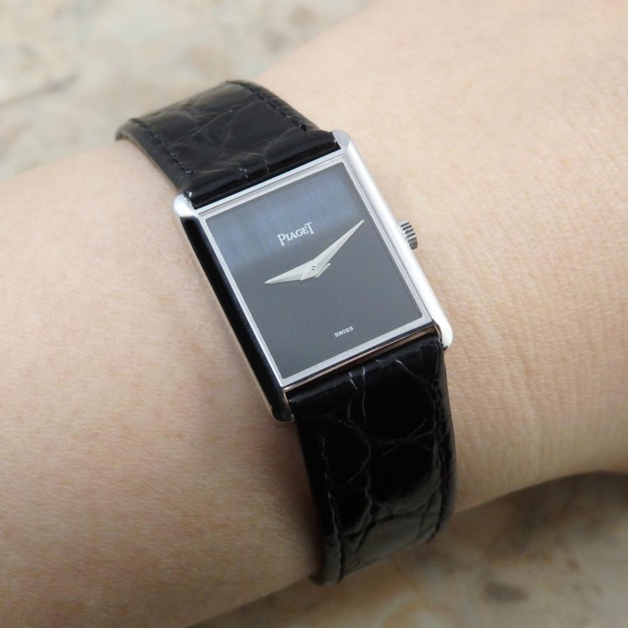 PIAGET ピアジェ レクタンギュラー 18KWG 4087 TANK フォルム PIAGET ピアジェ レクタンギュラー 18KWG 4087 TANK フォルム