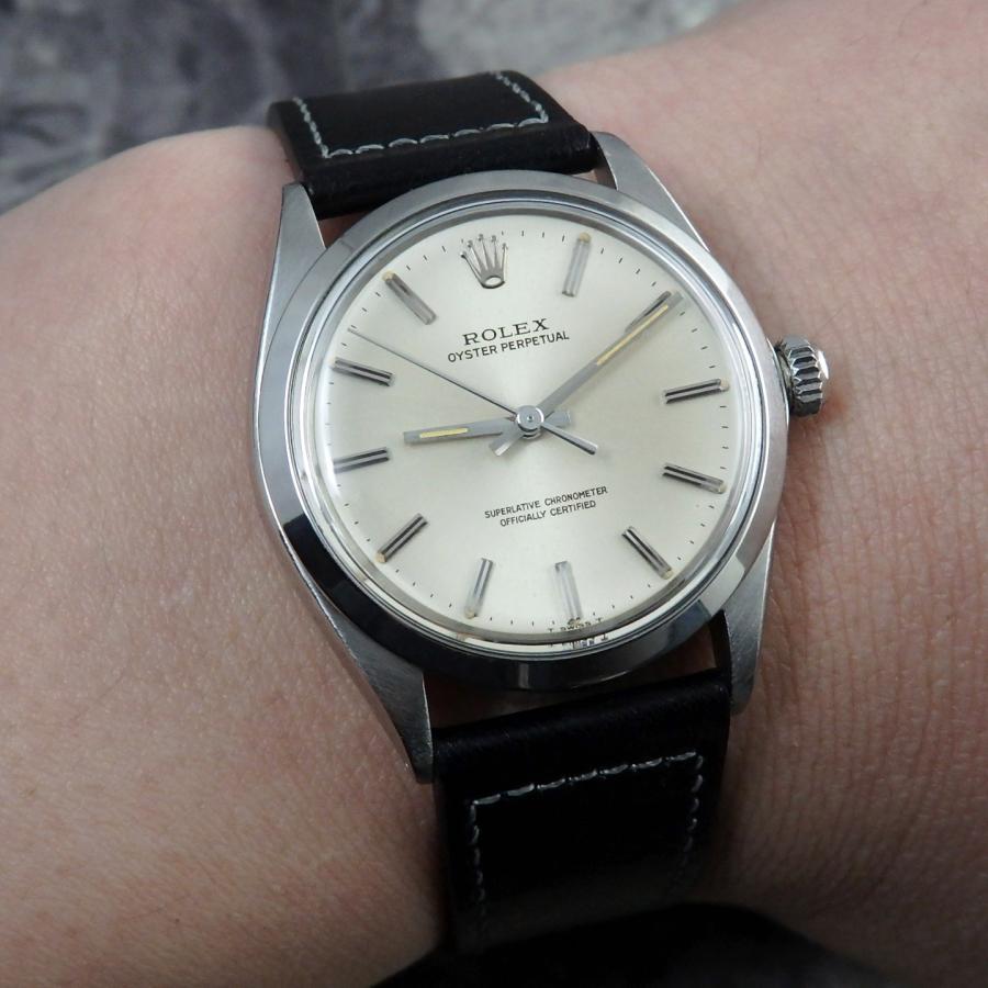 ロレックス 1002 Cal.1570 自動巻 メンズ腕時計 ヴィンテージ ROLEX オイスターパーペチュアル 1002 Cal.1570 | アンティーク