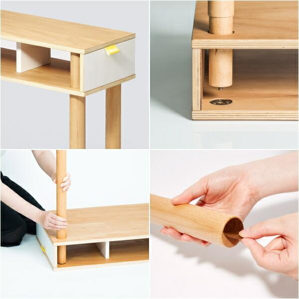 ideaco イデアコ 木製 Pallet DM パレット ディーエム 机 デスク