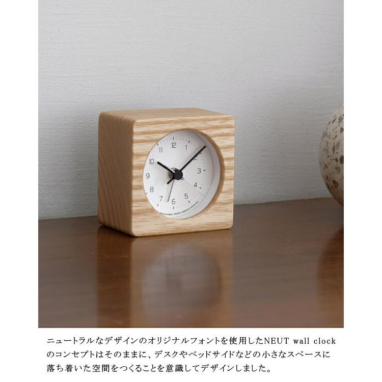 ニュート アラーム クロック KK24-09 置き時計 NEUT alarm clock