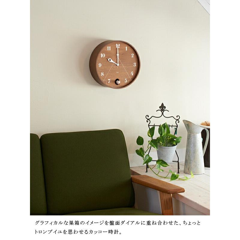 美品 Lemnos タカタレムノス カッコー時計 壁掛け時計 LC11-09 パーチェ PACE Lemnos タカタレムノス LC11-09 カッコー時計 掛け時計