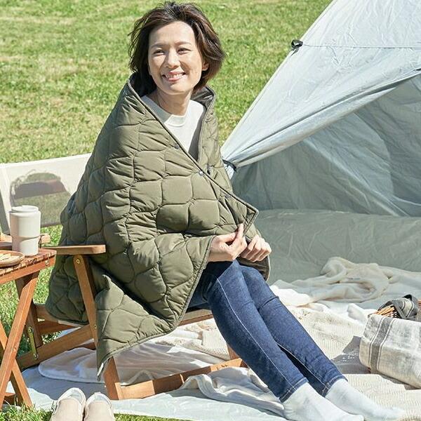 あったかキルティング USB給電式3WAYブランケット LCAWA010 ライフオン