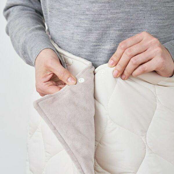 あったかキルティング USB給電式3WAYブランケット LCAWA010 ライフオン