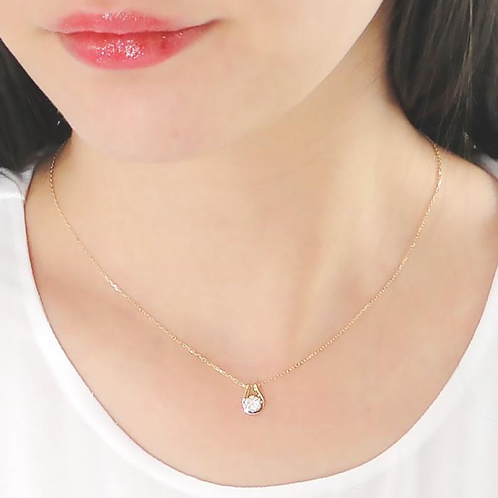 K18 YG WG PG 0.1ct ダイヤモンド ネックレス ペンダント シンプル ダイヤ ダイヤ 18k 18金 ゴールド 馬蹄 ホースシュー 4月誕生石 プレゼント人気 上品 ben0091の画像