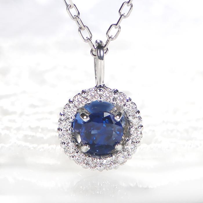 ダイヤモンド カラーストーン ネックレス ペンダント 18k 18金 