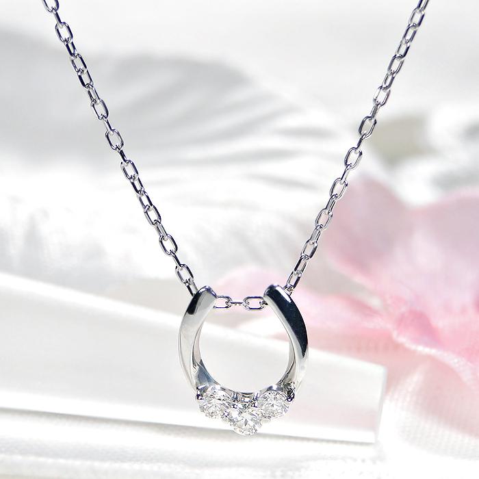 Pt900 0.1ct ダイヤモンド ネックレス プラチナネックレス ペンダント スリーストーン プラチナ ダイヤ ダイア 送料無料 品質保証書 3石 ben0116の画像