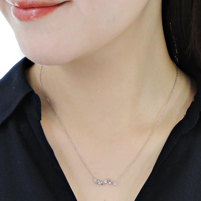 pt900 0.10ct ハートモチーフ ダイヤモンド ライン ネックレス 送料無料 人気 ペンダント プラチナ PT ダイヤ ダイア 定番 シンプル ハート 0.1カラット ben0180 |  | 02