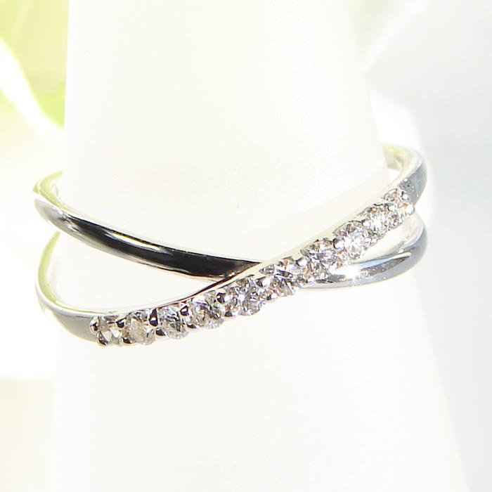 プラチナ900 0.2カラット テンダイヤモンド ダイヤモンド リング ダイヤ  0.2ct pt900 シンプル マリッジ プレゼント 記念日 結婚 婚約 ブライダル ber0006の画像