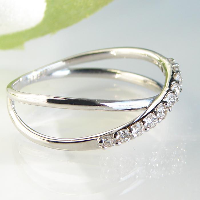 プラチナ900 0.2カラット テンダイヤモンド ダイヤモンド リング ダイヤ  0.2ct pt900 シンプル マリッジ プレゼント 記念日 結婚 婚約 ブライダル ber0006の画像
