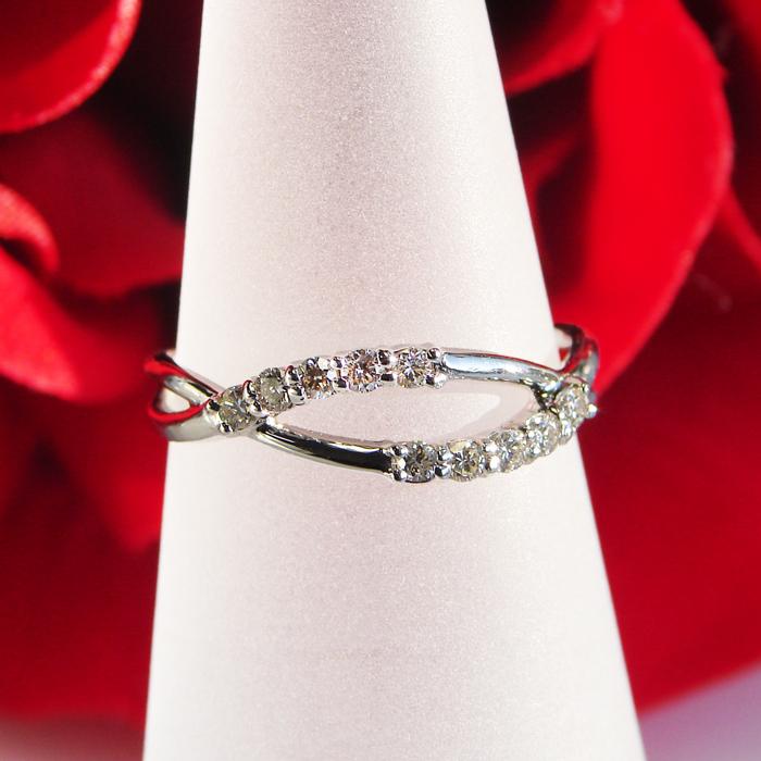 pt900 【0.2ct】 テン ダイヤモンド リング プラチナ 0.2カラット テンダイヤモンド ダイヤモンド  0.2ct pt900 シンプル マリッジ プレゼント 記念日 結婚の画像