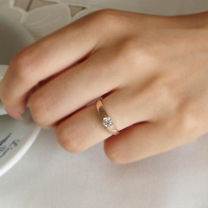 K18PG/WG 0.3ct 大粒ダイヤ タンクリング ダイヤモンド 指輪 リング 大粒 タンク ゴールド K18 送料無料 0.3ct ber0019の画像