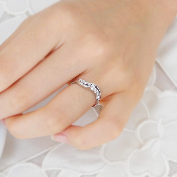 pt900【0.3ct 】テンダイヤモンド リング 10ダイヤ 記念 メモリアル プラチナ プラチナ900 0.3ct pt900 プラチナ ber0046の画像