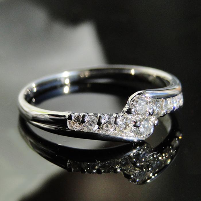 pt900【0.3ct】 テンダイヤモンド リング 10ダイヤ テンダイヤ プラチナ プラチナ900　ダイヤモンド  指輪 pt900 送料無料 0.3ct ber0056の画像